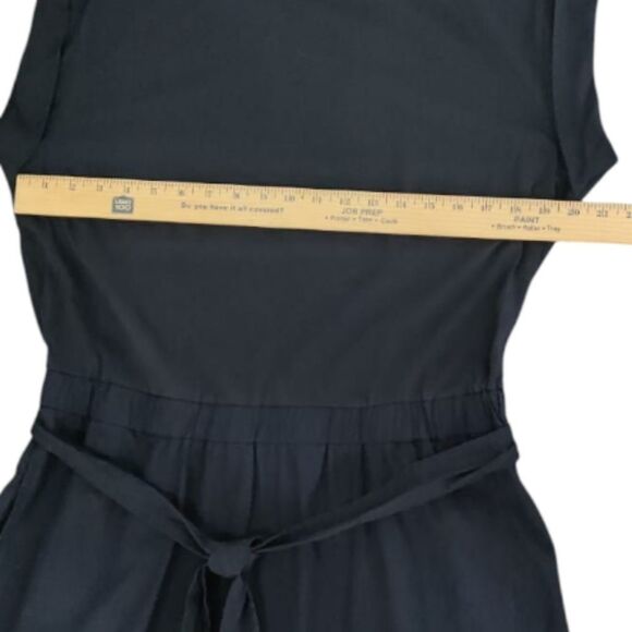 Banana Republic Navy Blue Tiered Maxi Dress Size L - Picture 7 of 11